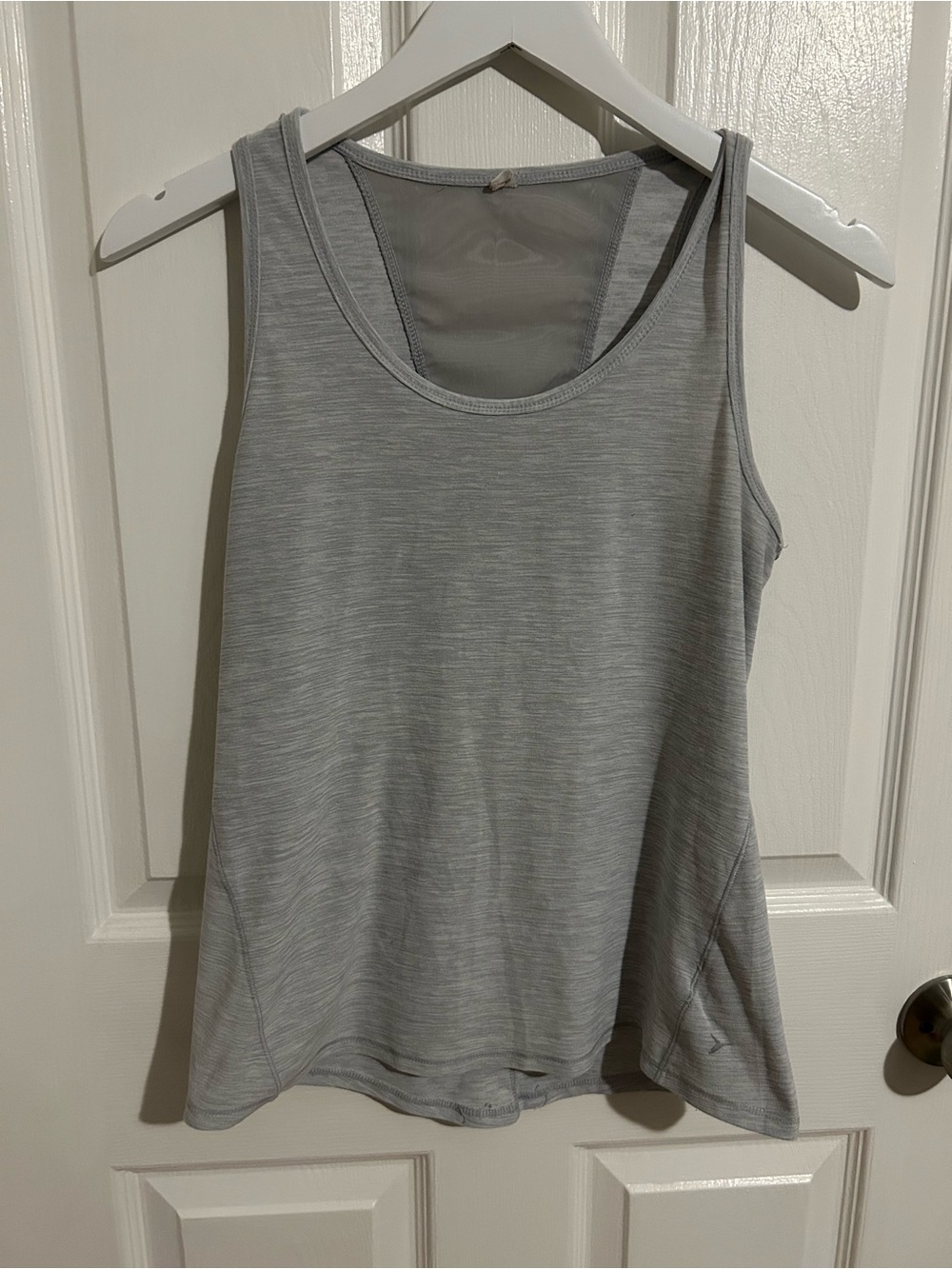 Old Navy Light Gray Athletic Tank Top
